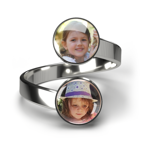 Fotoring "Infinity" 925er Sterlingsilber