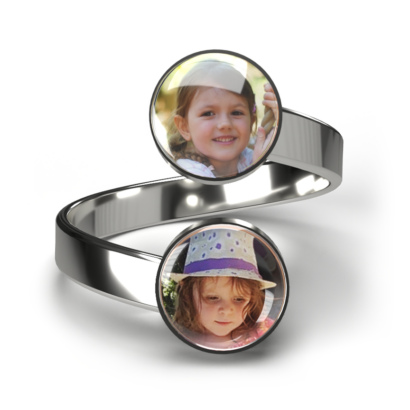 Fotoring "Infinity" 925er Sterlingsilber